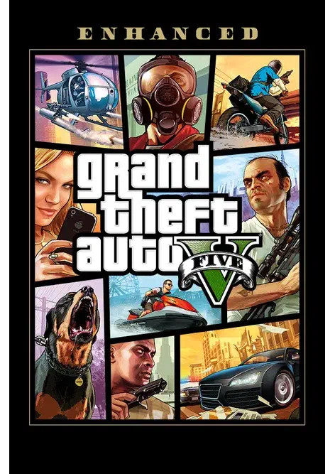 Couverture de Grand Theft Auto V Enhanced