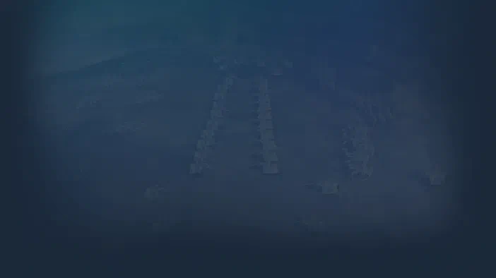 Image de fond sombre d'Age of Empires IV: Anniversary Edition montrant des troupes en formation sur un champ de bataille.