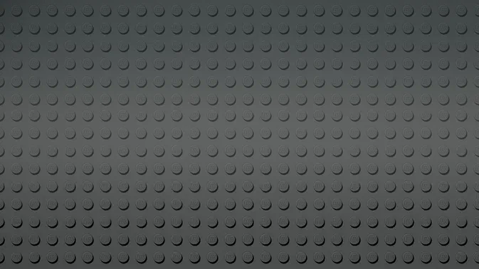 Fond d'écran gris avec des motifs de briques LEGO.